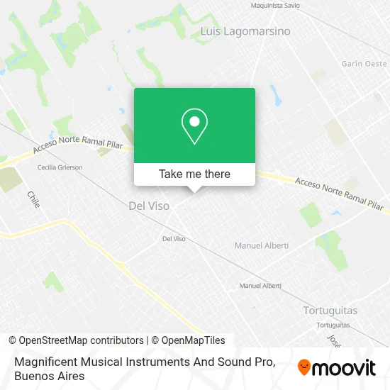 Magnificent Musical Instruments And Sound Pro map