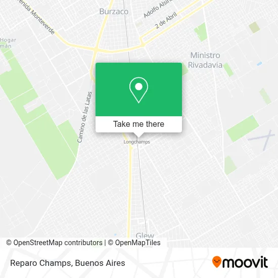 Reparo Champs map