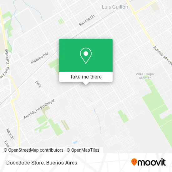 Docedoce Store map