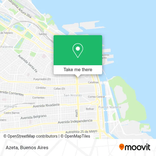 Azeta map