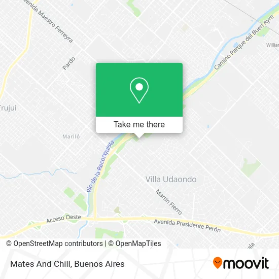 Mates And Chill map