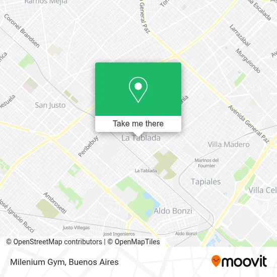 Milenium Gym map