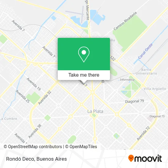 Rondó Deco map