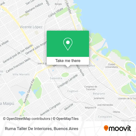 Ruma Taller De Interiores map