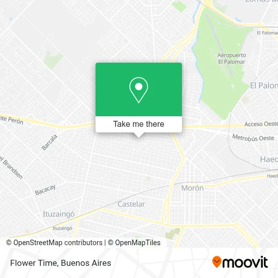Flower Time map