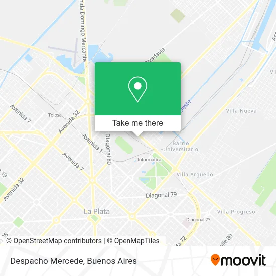Despacho Mercede map