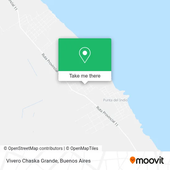 Vivero Chaska Grande map