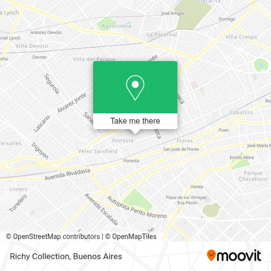 Richy Collection map