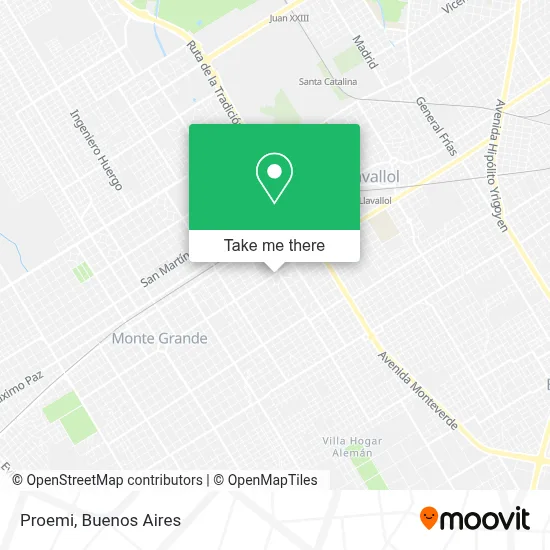 Proemi map
