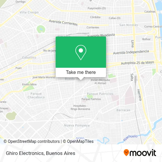 Ghiro Electronics map