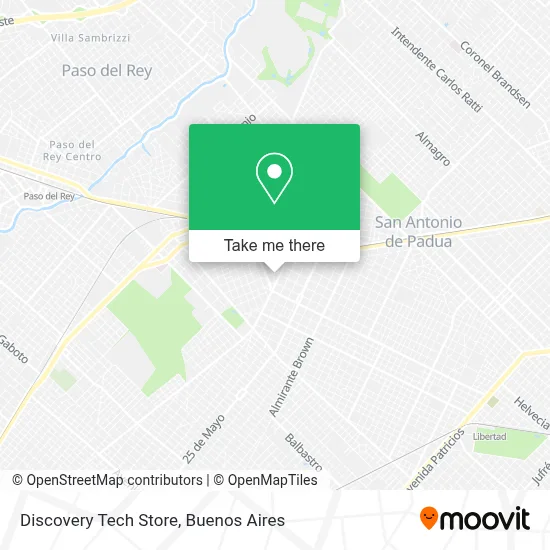Discovery Tech Store map