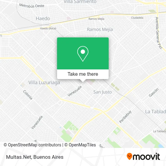 Multas.Net map
