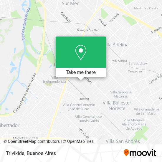 Trivikids map