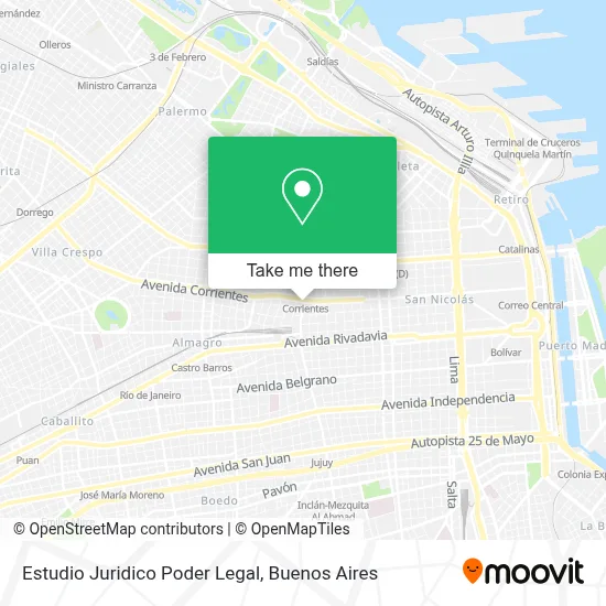 Estudio Juridico Poder Legal map