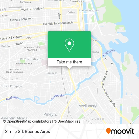 Simile Srl map