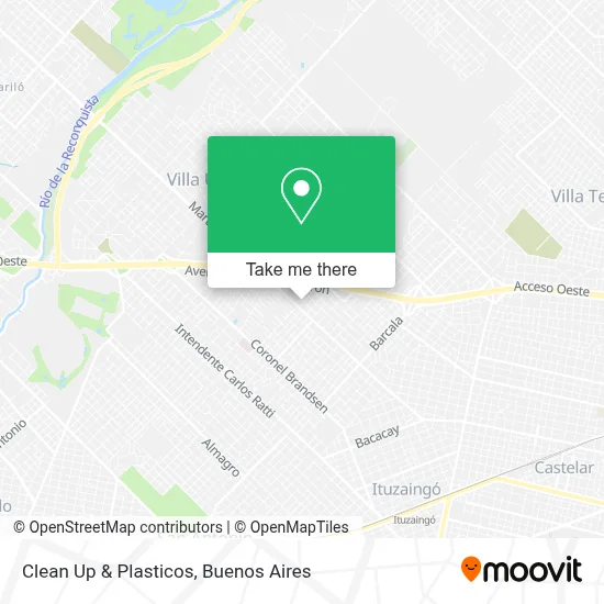Clean Up & Plasticos map