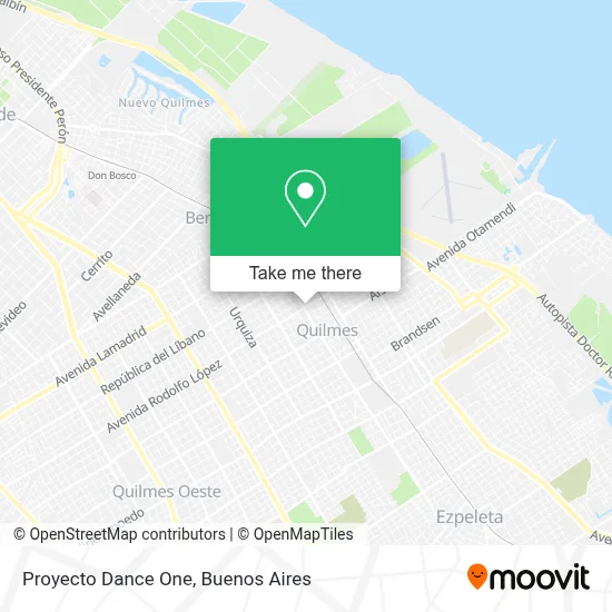 Proyecto Dance One map