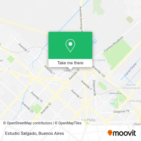 Estudio Salgado map