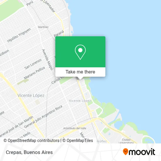 Crepas map