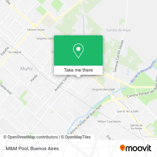 M&M Pool map