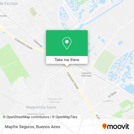 Mapfre Seguros map