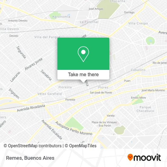 Remes map