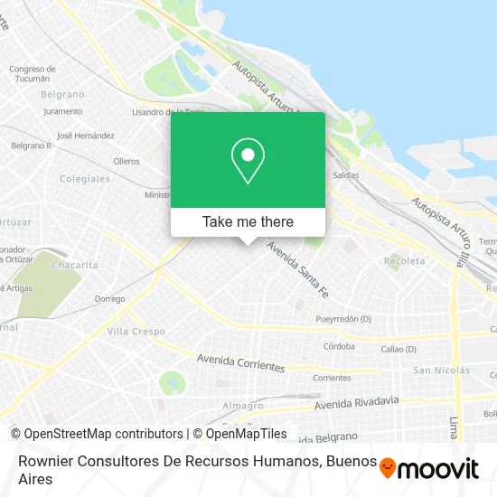 Rownier Consultores De Recursos Humanos map