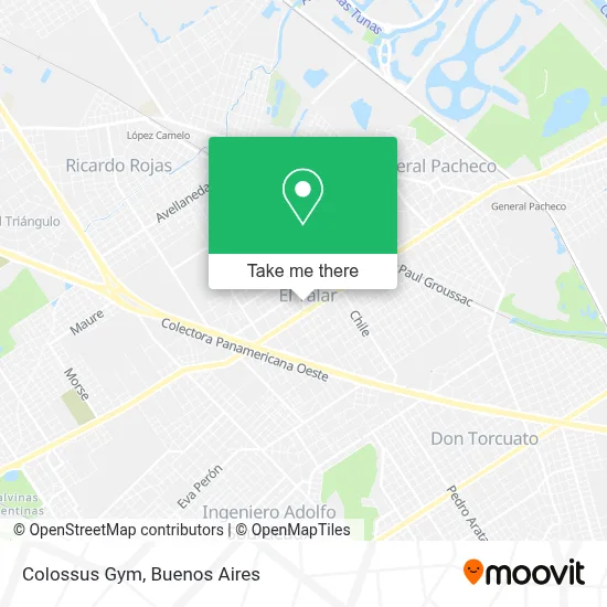 Colossus Gym map