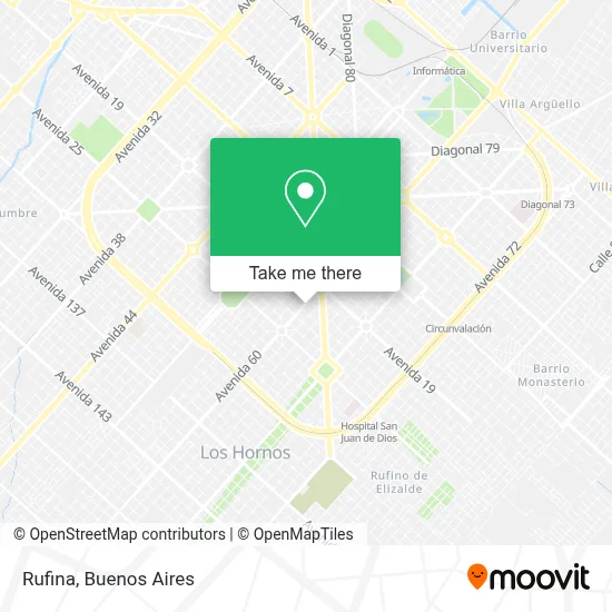 Rufina map