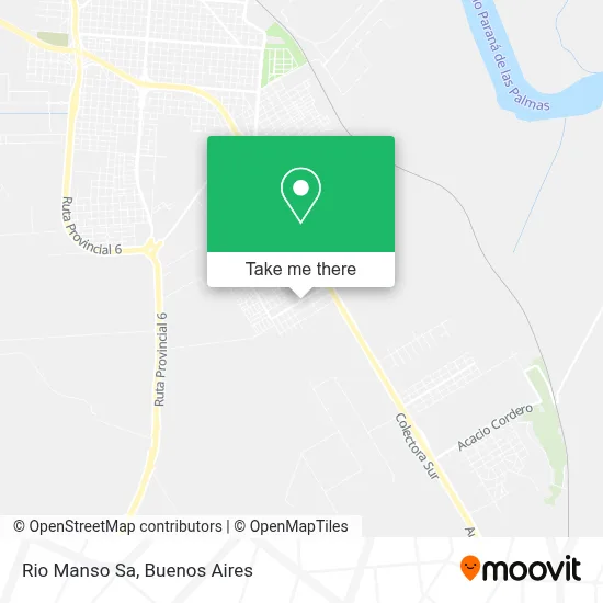 Rio Manso Sa map