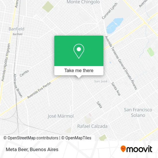Meta Beer map