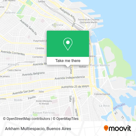 Arkham Multiespacio map