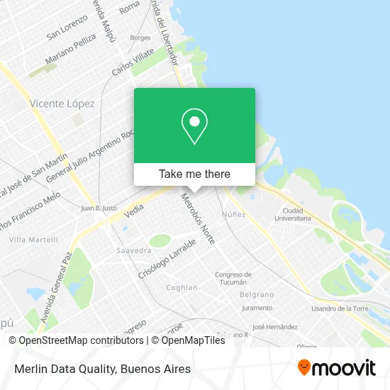 Merlin Data Quality map