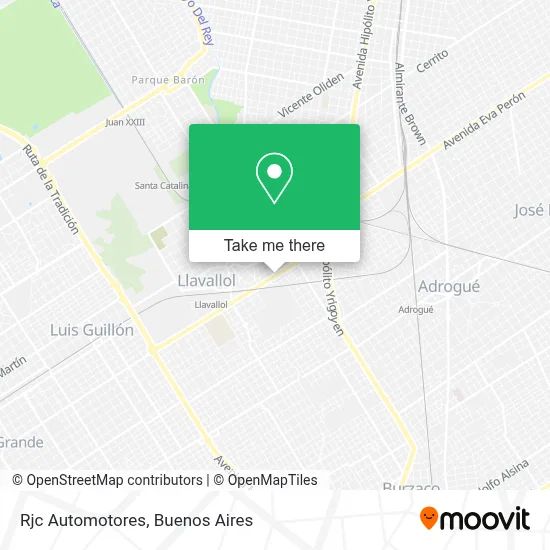 Rjc Automotores map