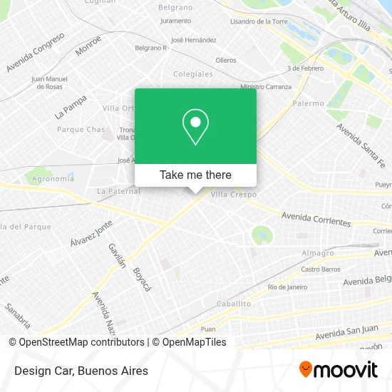 Design Car map