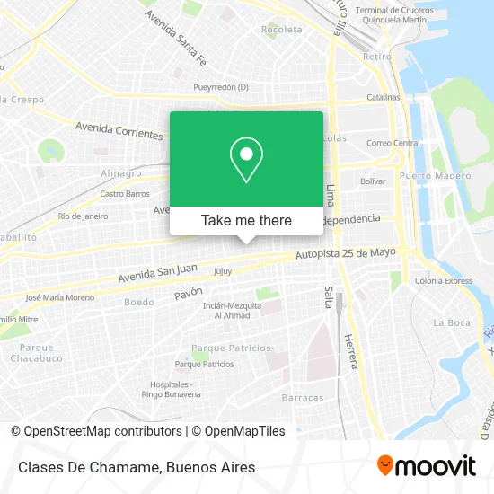 Clases De Chamame map
