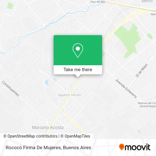 Rococó Firma De Mujeres map