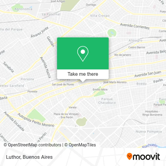 Luthor map