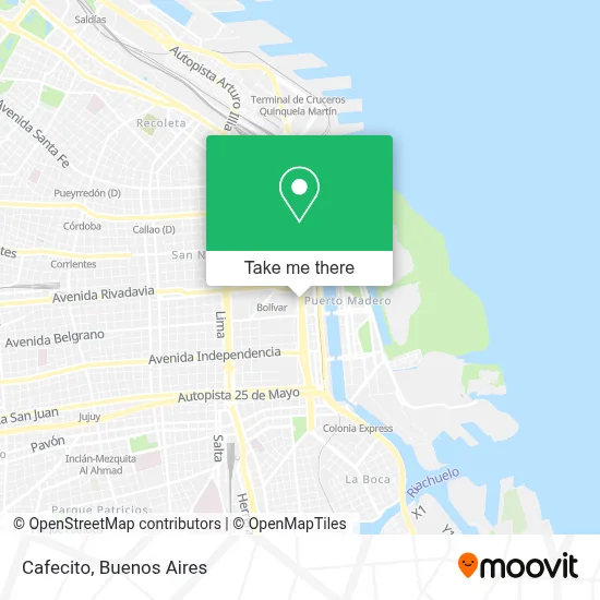 Cafecito map