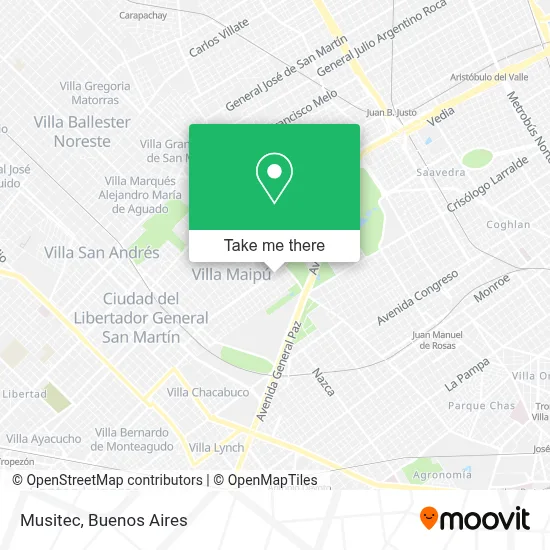 Musitec map