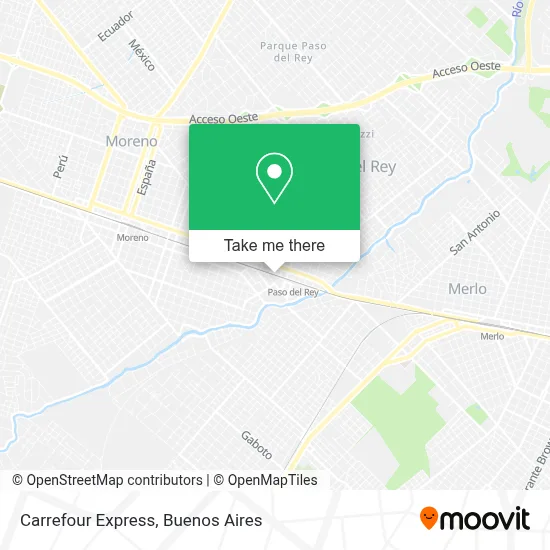 Carrefour Express map