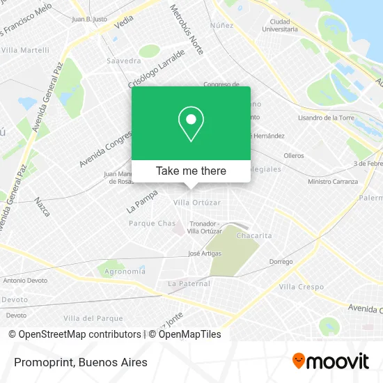 Promoprint map
