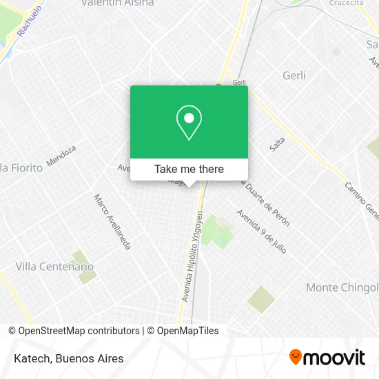 Katech map