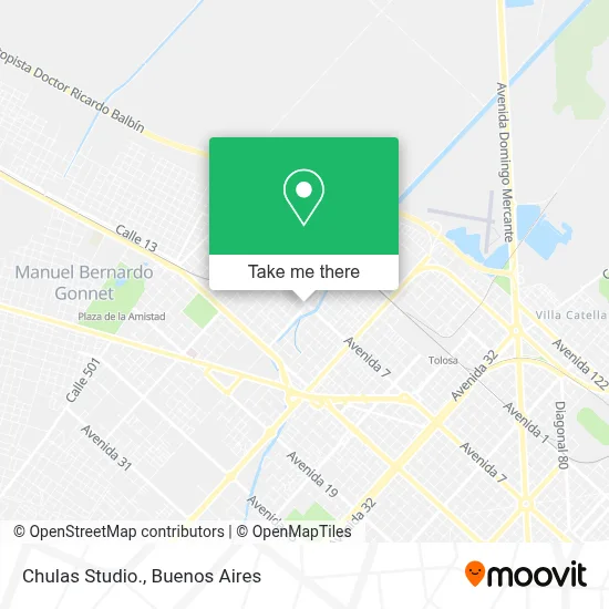 Chulas Studio. map