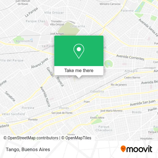 Tango map