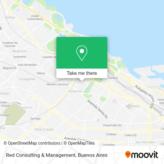 Red Consulting & Management map