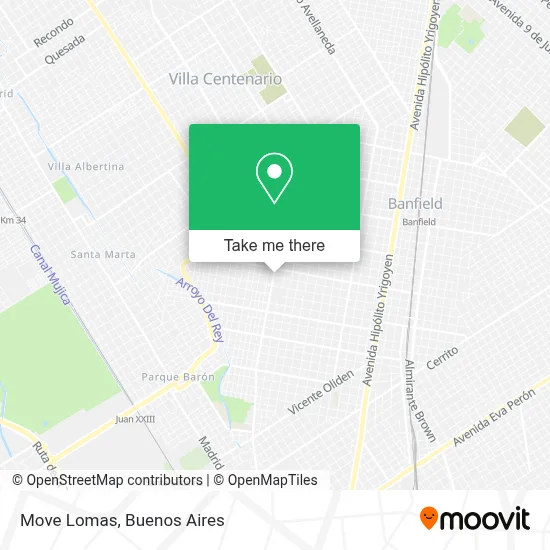 Move Lomas map