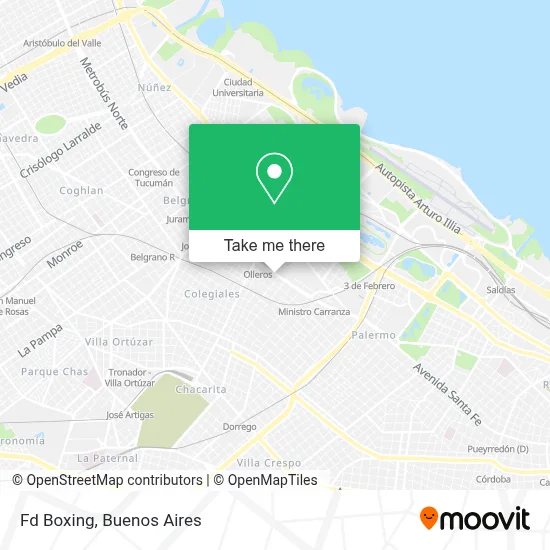 Fd Boxing map