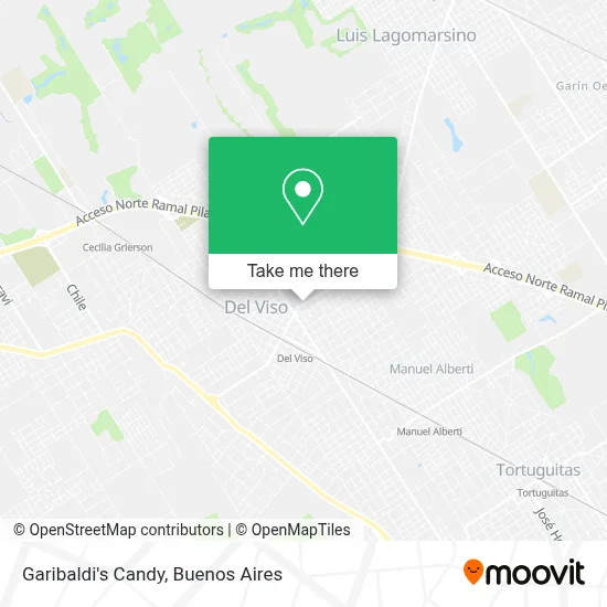 Garibaldi's Candy map