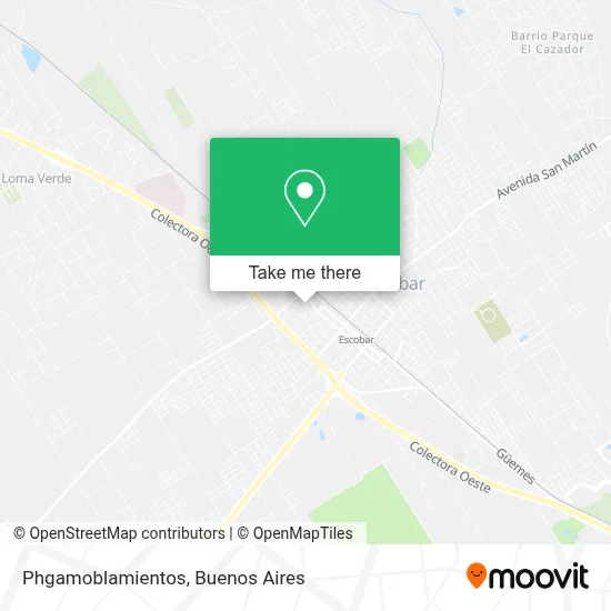 Phgamoblamientos map
